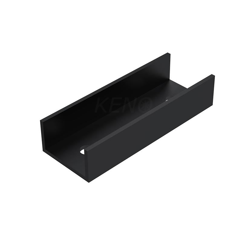 Zwarte Profielverbinder