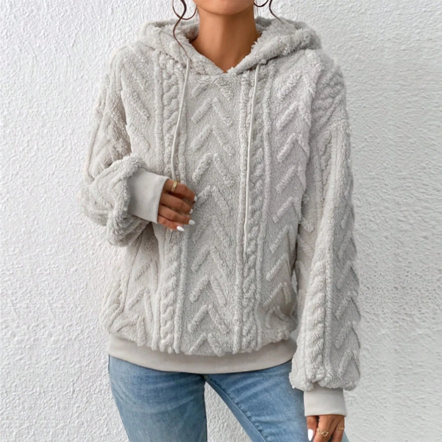 Sol™ l Teddy Fleece Casual Hoodie