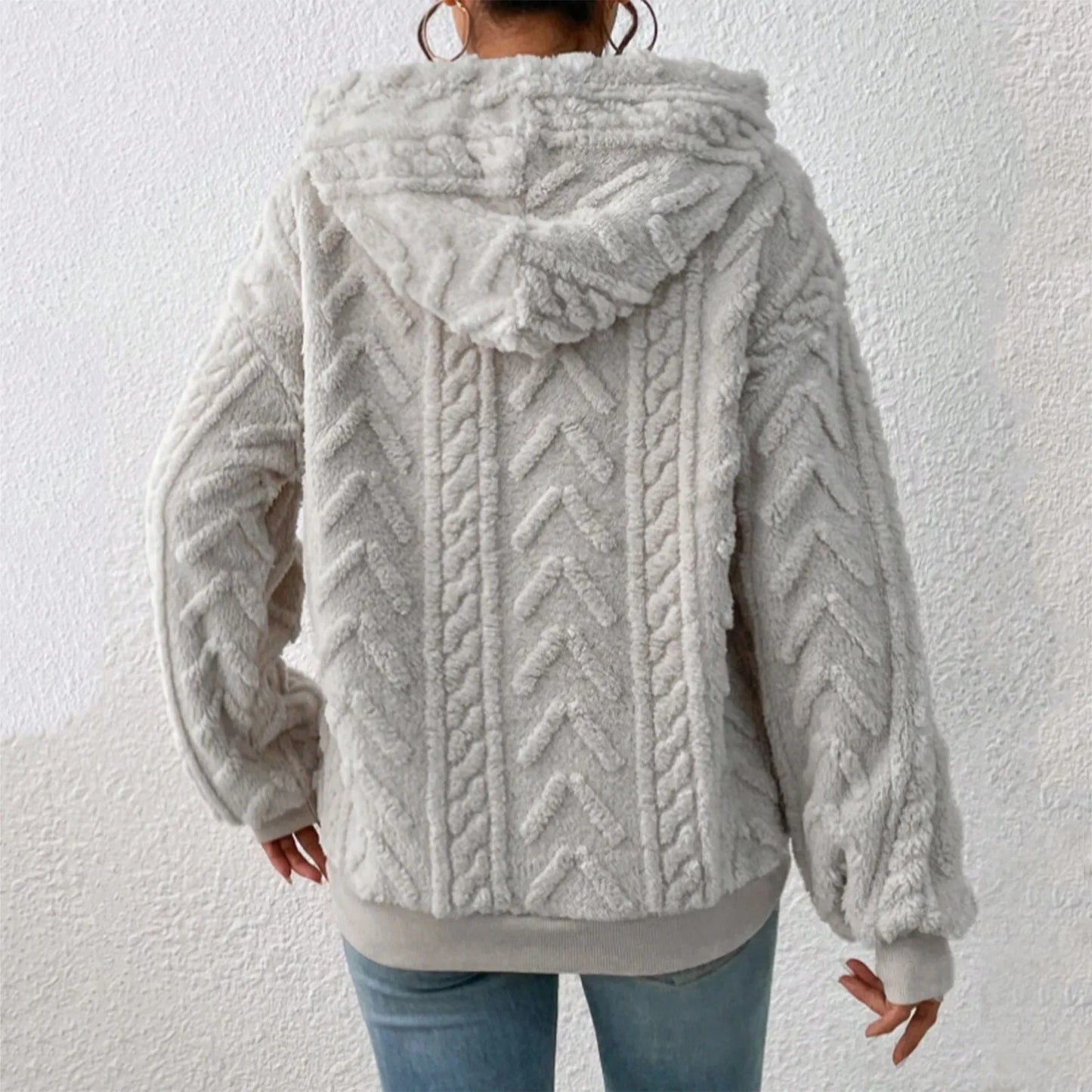 Sol™ l Teddy Fleece Casual Hoodie