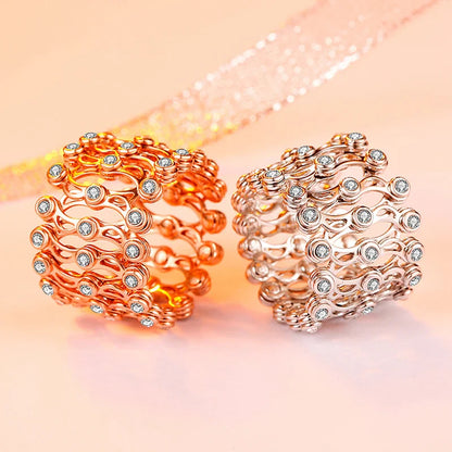 Maribel™ l De 2-in-1 ring en armband combo