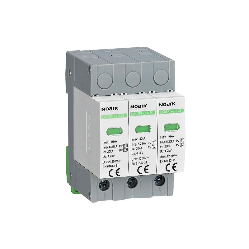Noark Ex9UEP T1/T2 1000V DC Overspanningsafleider