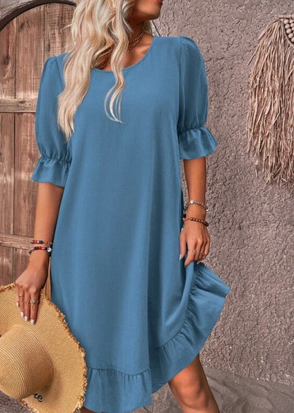 Sassa™ l Zomerjurk met ruches