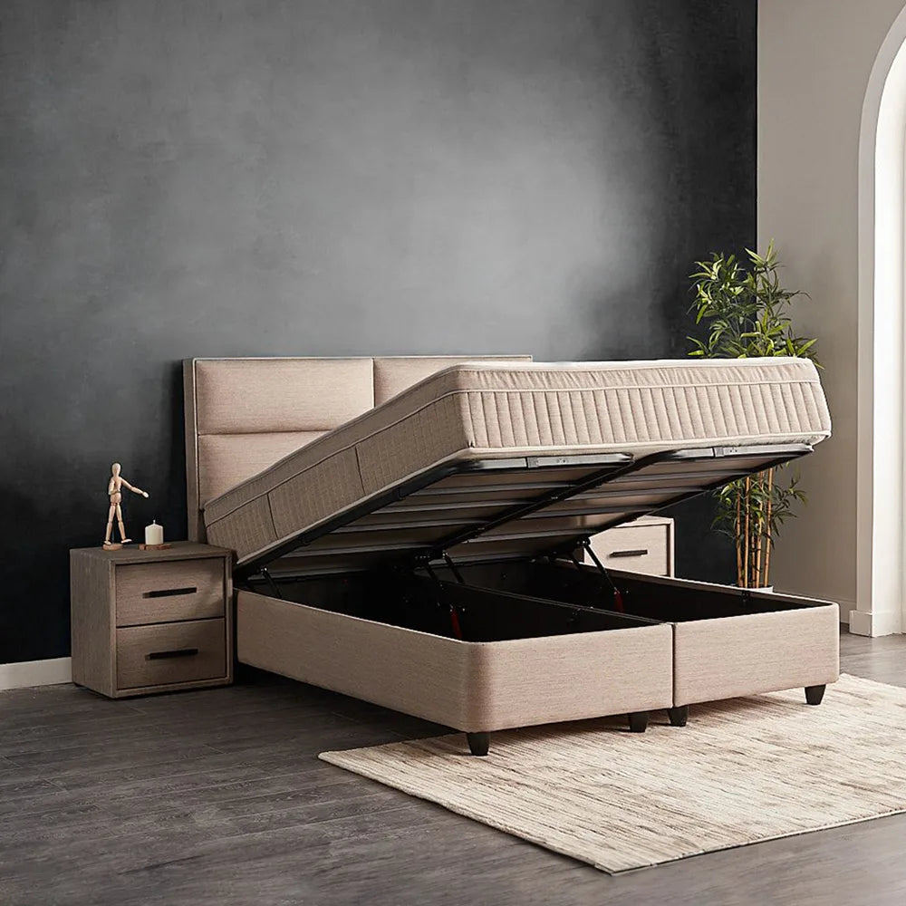 Boxspring met opbergruimte Senna