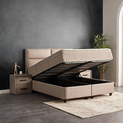 Boxspring met opbergruimte Senna