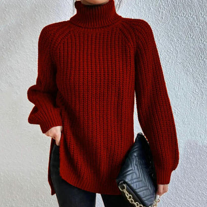 Thess™ | Warme Turtleneck Gebreide Trui