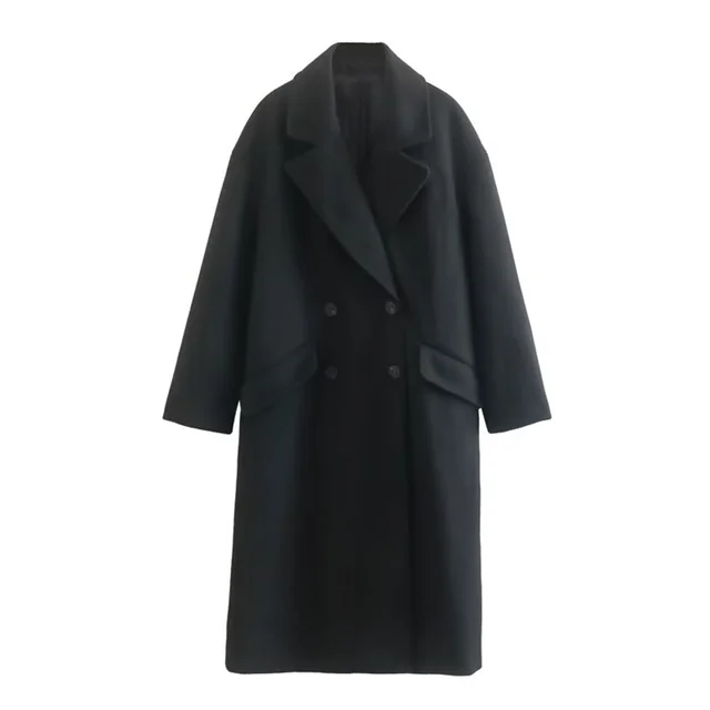 Amari ™ l Double Breasted Woolen Coat