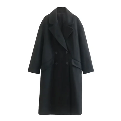 Amari ™ l Double Breasted Woolen Coat