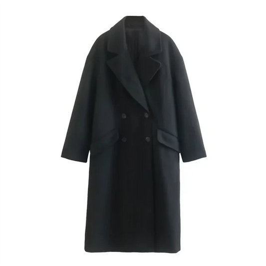 Amari ™ l Double Breasted Woolen Coat