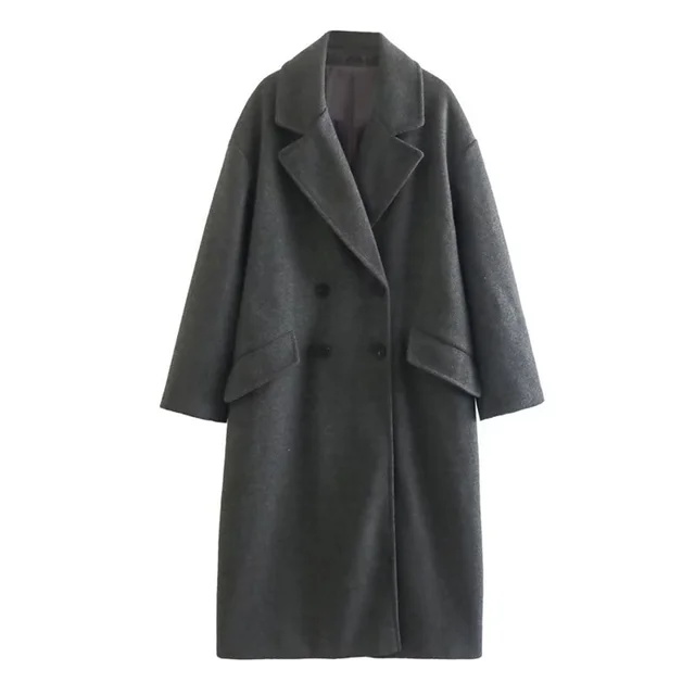 Amari ™ l Double Breasted Woolen Coat