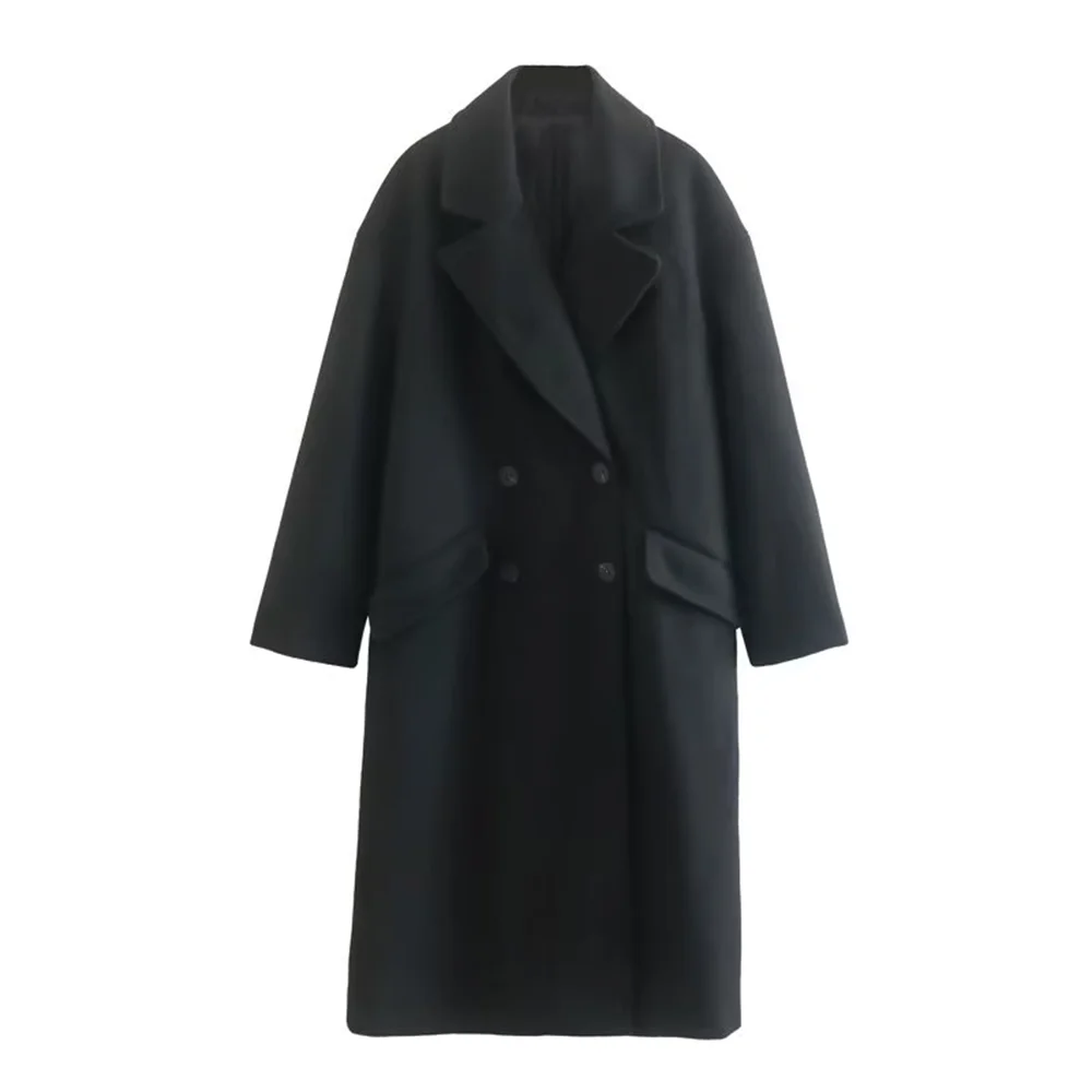 Amari ™ l Double Breasted Woolen Coat