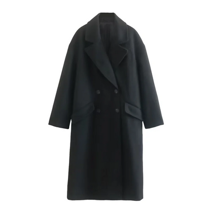 Amari ™ l Double Breasted Woolen Coat