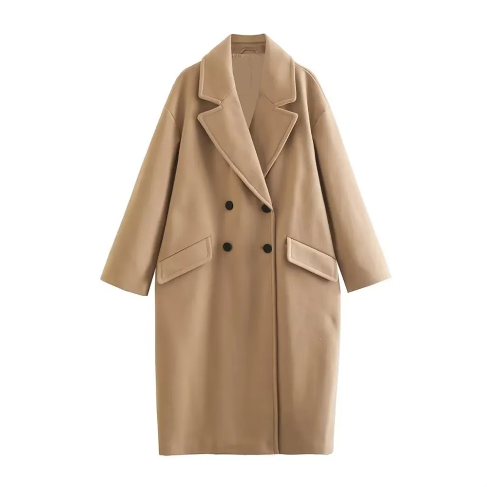 Amari ™ l Double Breasted Woolen Coat
