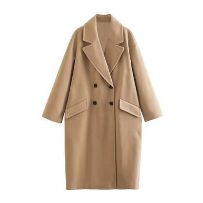 Amari ™ l Double Breasted Woolen Coat