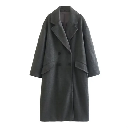 Amari ™ l Double Breasted Woolen Coat