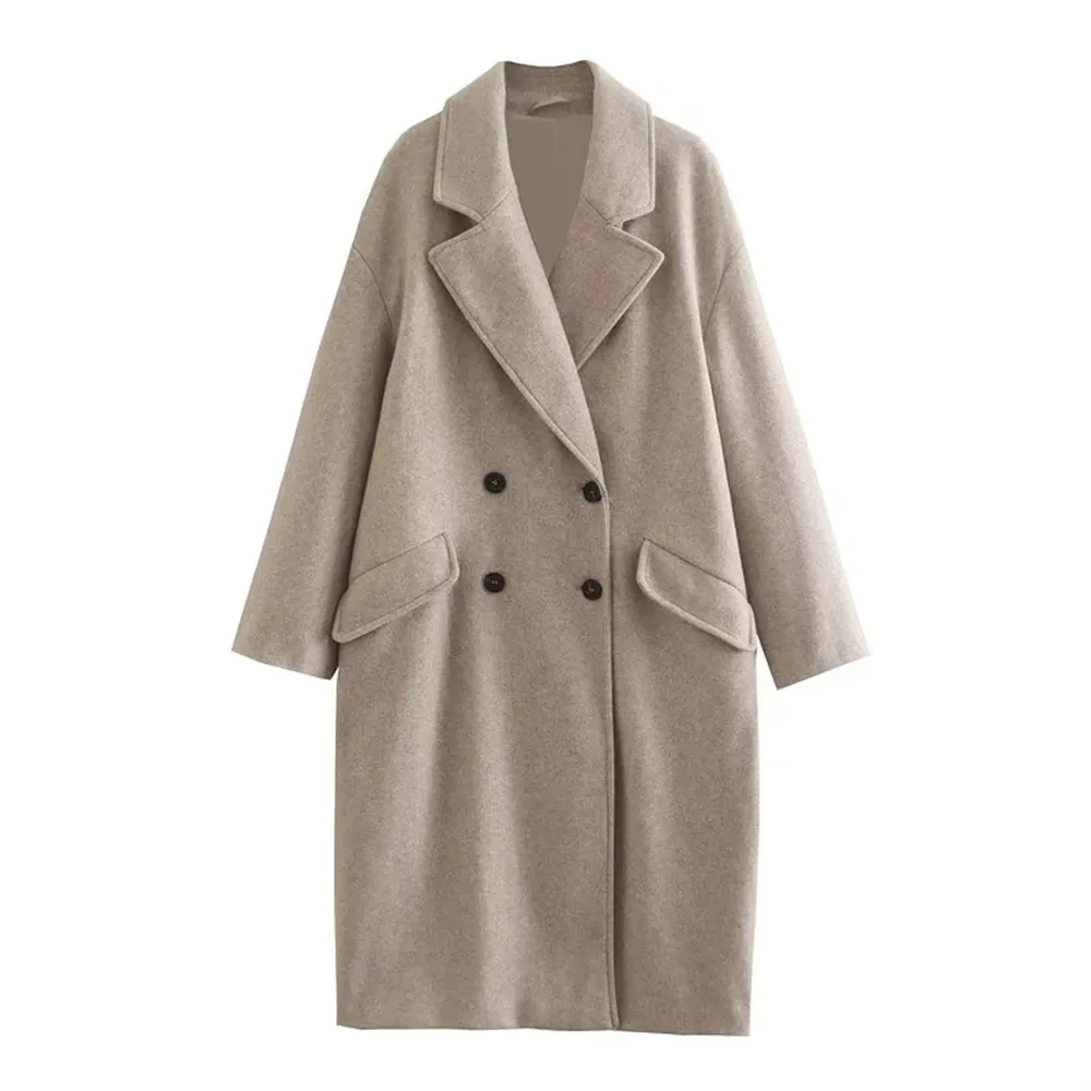 Amari ™ l Double Breasted Woolen Coat