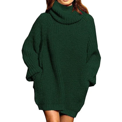 Anastasia™ l Oversized Lange Mouwen gebreide Coltrui met zakken