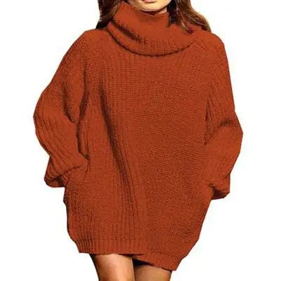 Anastasia™ l Oversized Lange Mouwen gebreide Coltrui met zakken