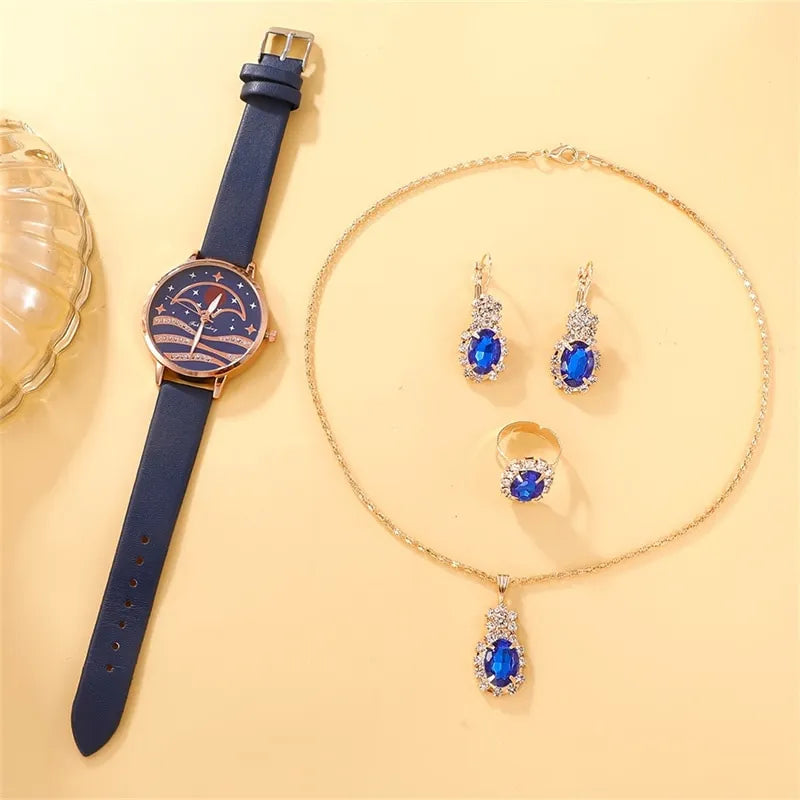 Romy™ l Maanwijzer Sieraden Set