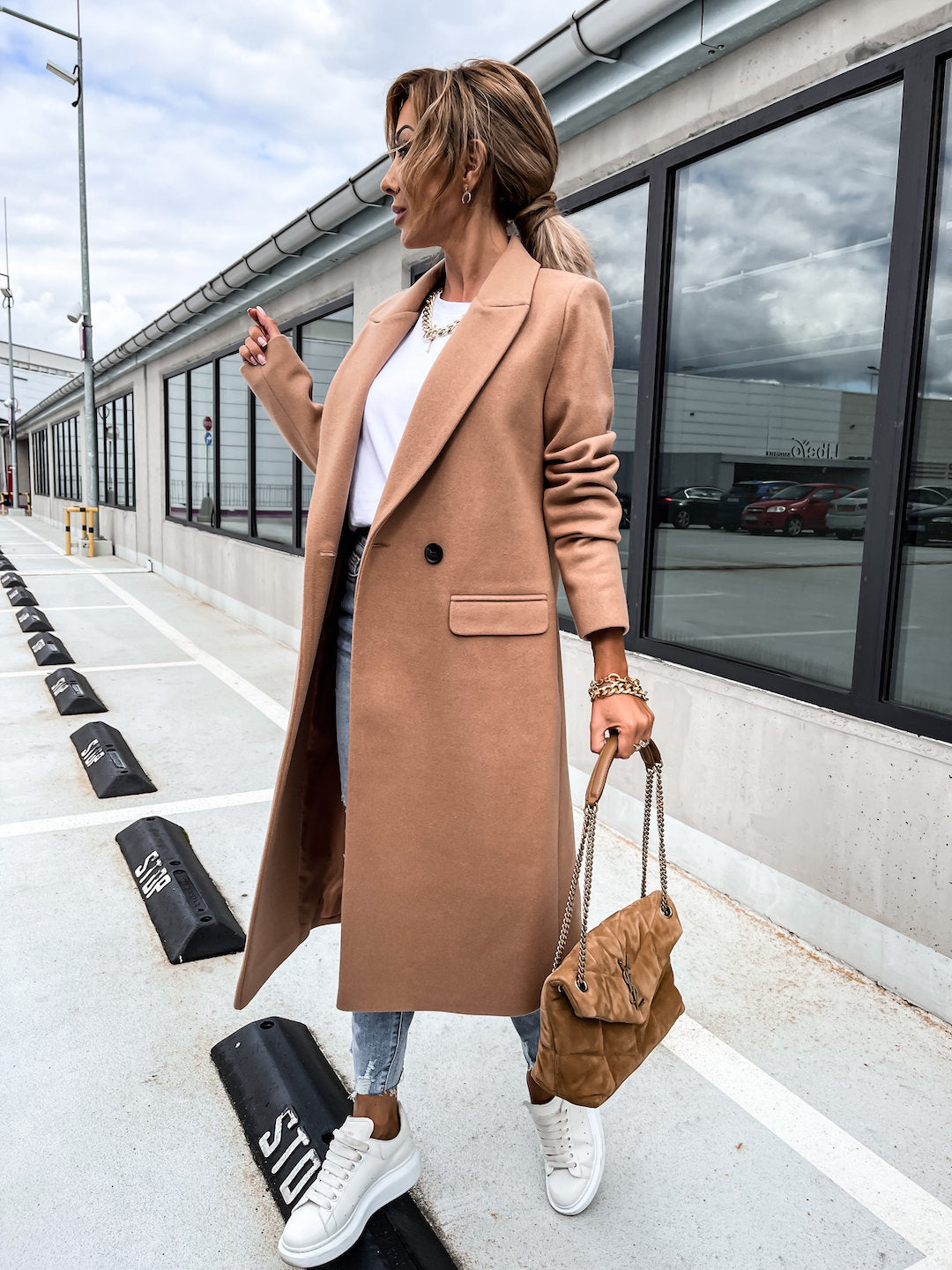 Novi™ Elegante warme vrouwenjas
