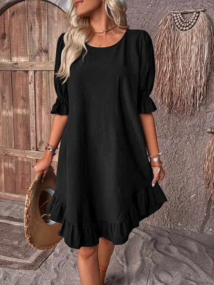 Sassa™ l Zomerjurk met ruches