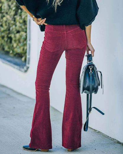 Yurie ™ | Flare Broek Met Hoge Taille Voor Dames