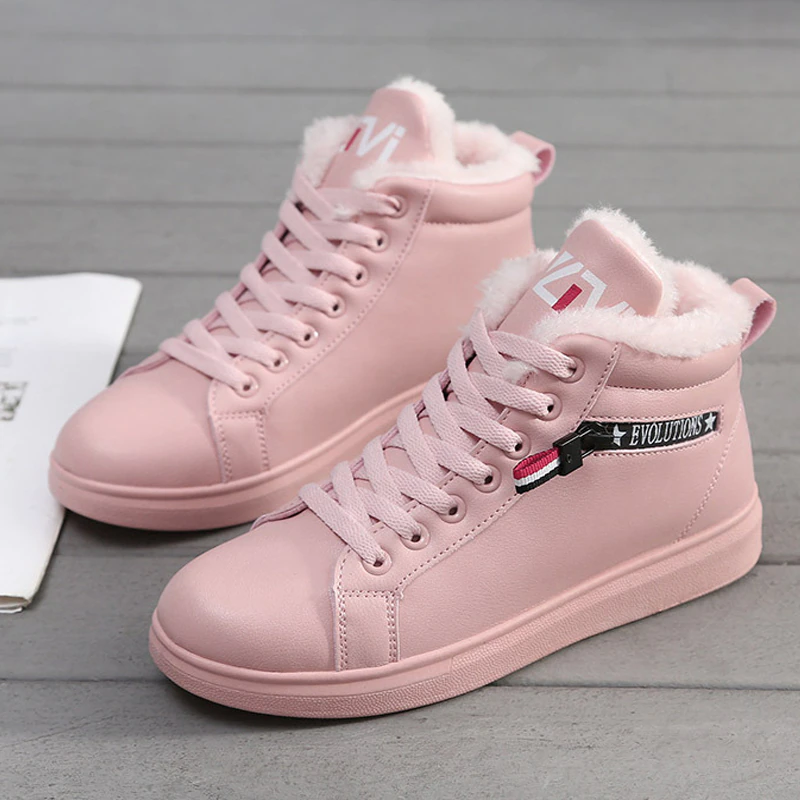 Camila™ | Dames Enkellaarzen Winter Pluche Sneakers