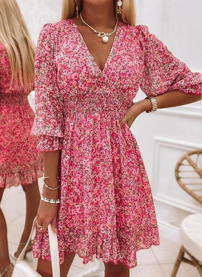 Pauline Laurent™ | Elegante Dames Lente Jurk