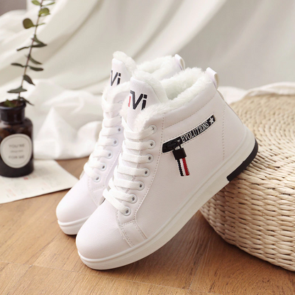 Camila™ | Dames Enkellaarzen Winter Pluche Sneakers