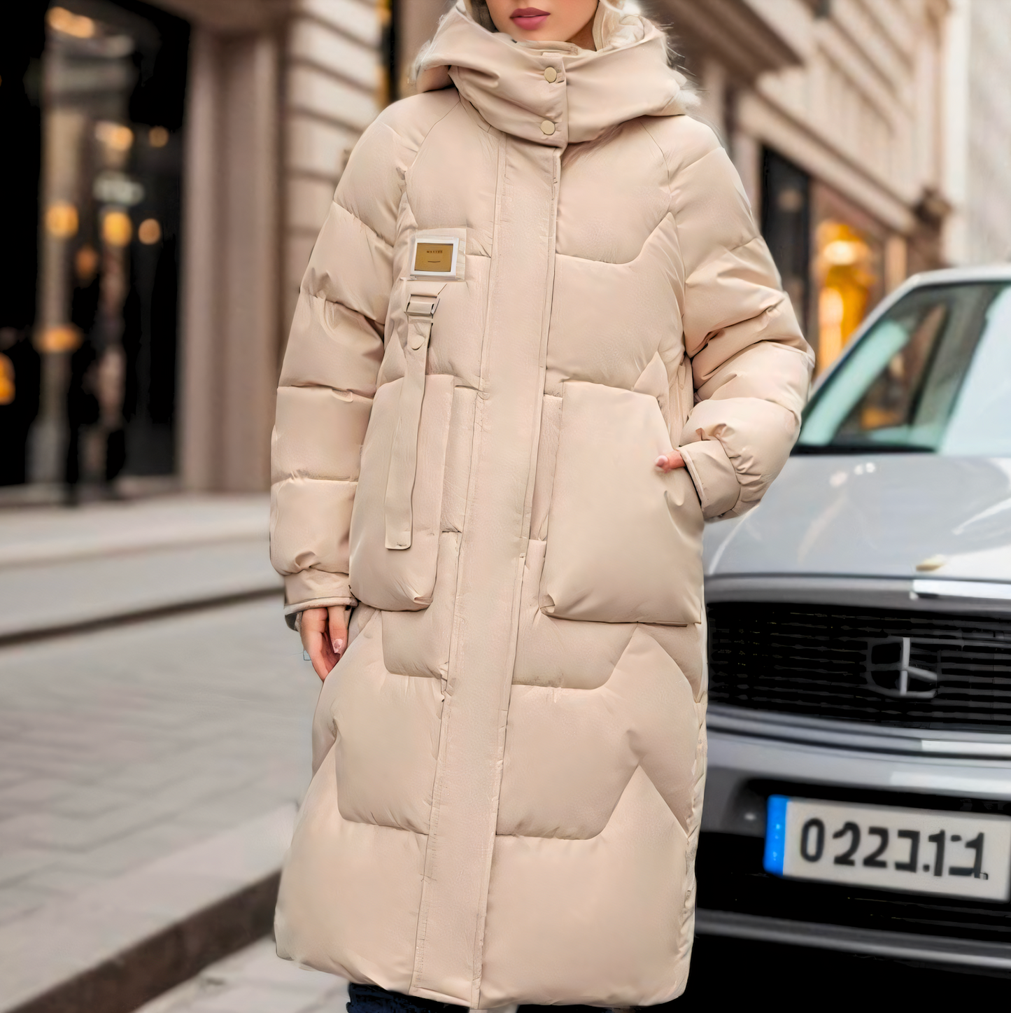 Hester™| Lange Pufferjas