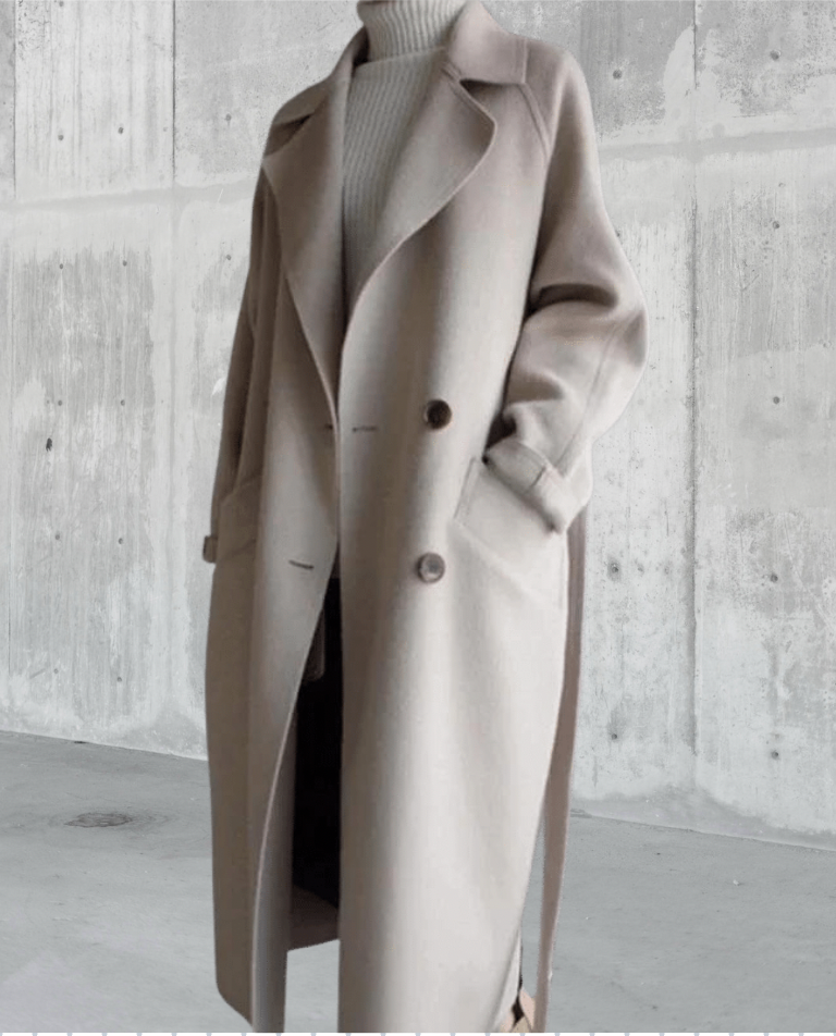 Lainey™ | Lange Wollen Dames Jas