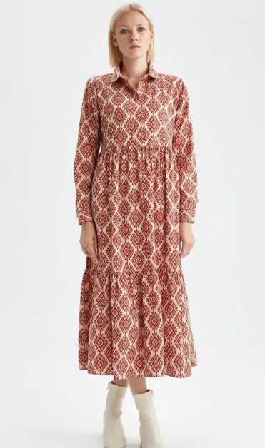 Gwen™ l Vintage Vrouwen Maxi Jurk