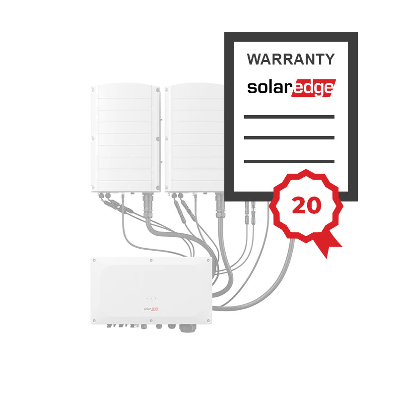 SolarEdge Garantie-uitbreiding 20 jaar - SE90K-RW00IBNM4