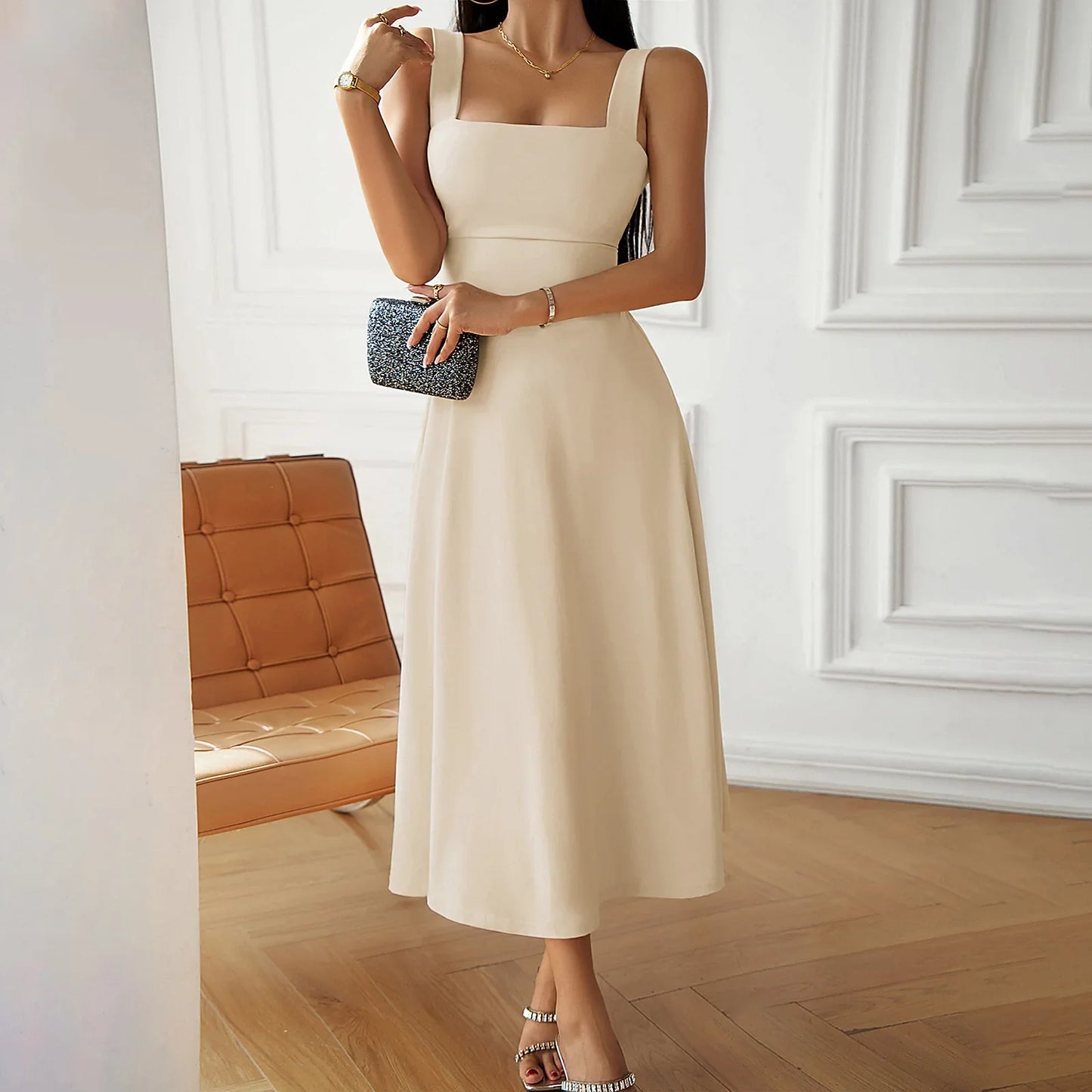 Aitana™ | Elegante lange jurk