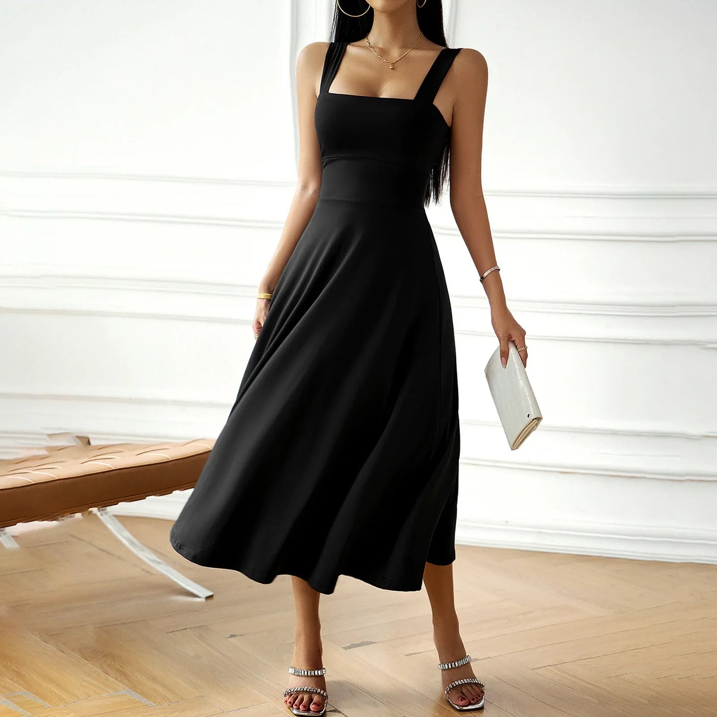 Aitana™ | Elegante lange jurk