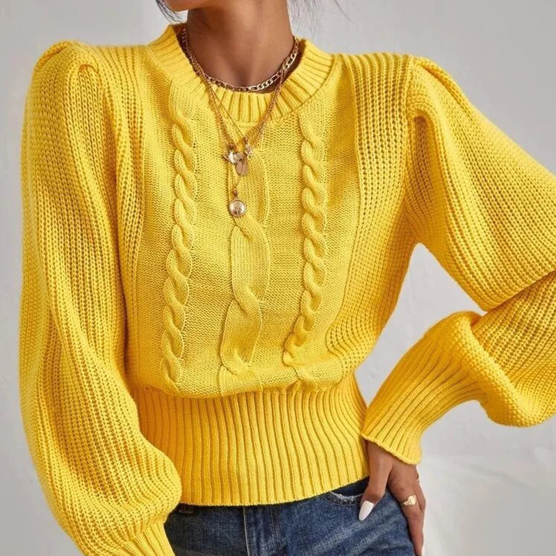 Delilah™ l Gebreide Twist Sweater