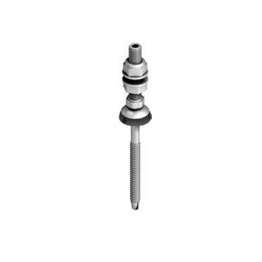 Sruba met dubbele draad 270mm voor stalen spanten