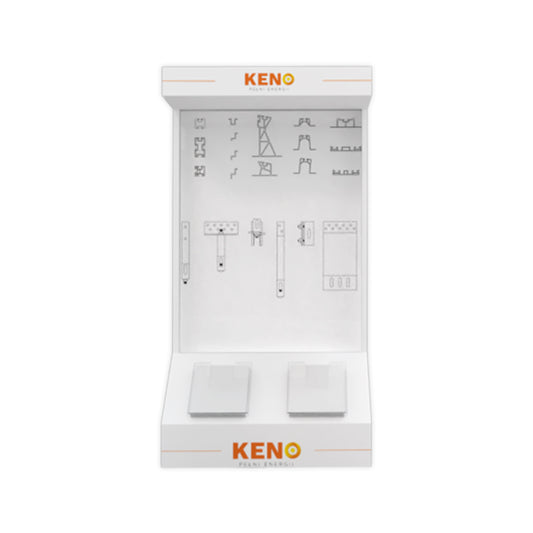 KENO Demonstratiestand met Constructie-elementen