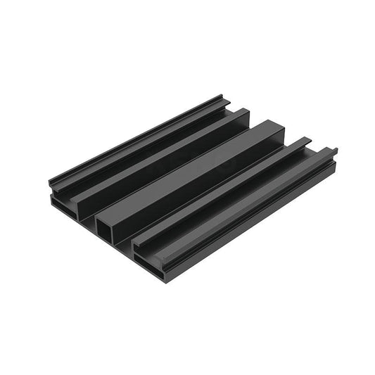 Trapeziumvormige Hoekrail Zwart