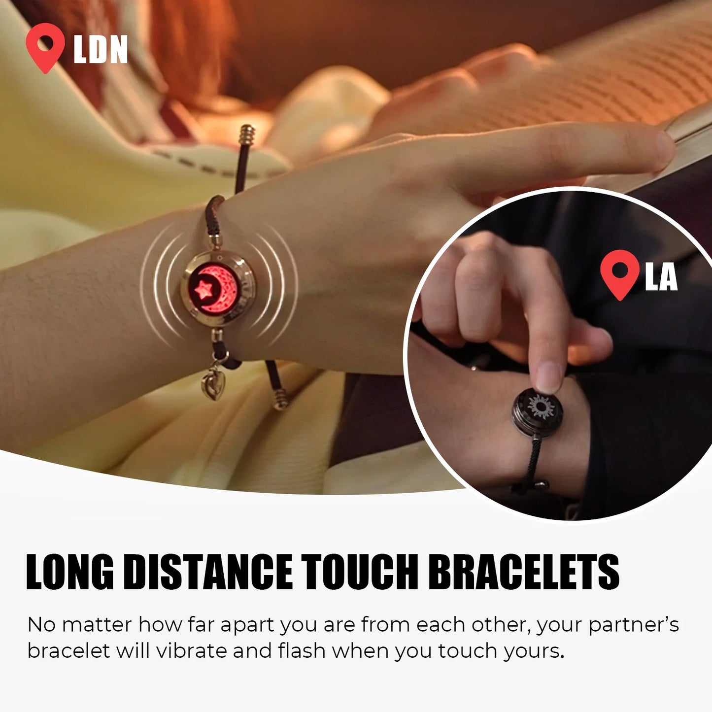 Colette™ l Lange Afstand Relatie Armbanden