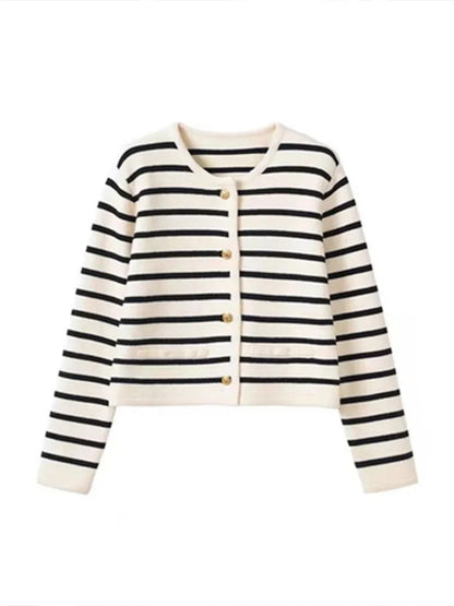 Stella™ l O-hals Streep Trui