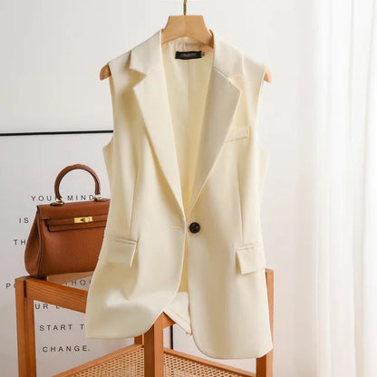 Alison™ | Klassieke Mouwloze Damesblazer