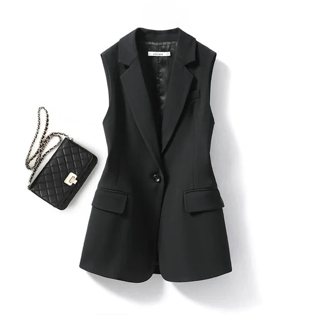Alison™ | Klassieke Mouwloze Damesblazer