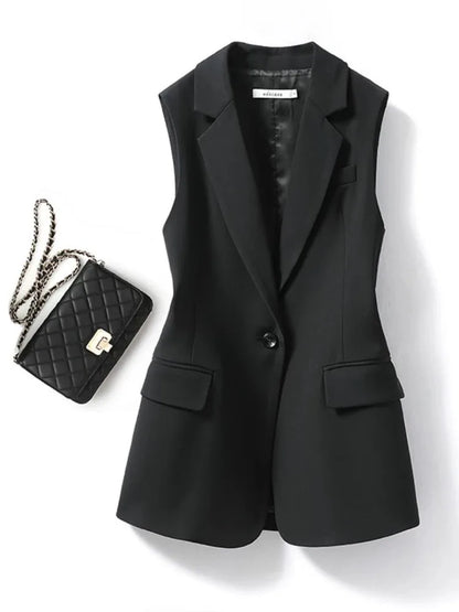 Alison™ | Klassieke Mouwloze Damesblazer