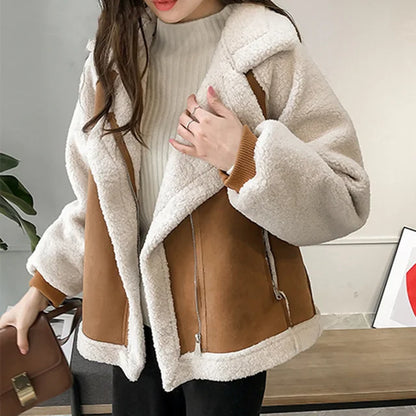 Lysandra™ | Warme Suède Winterjas