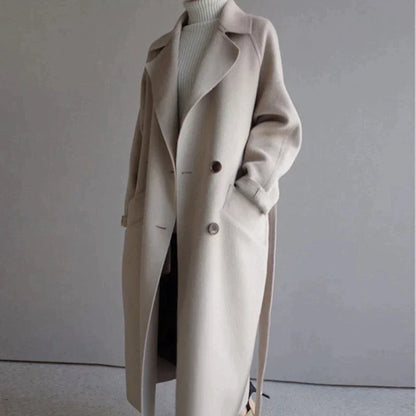 Lainey™ | Lange Wollen Dames Jas