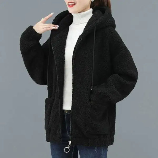 Nalia™ l Dames Fleece Vest Met Capuchon