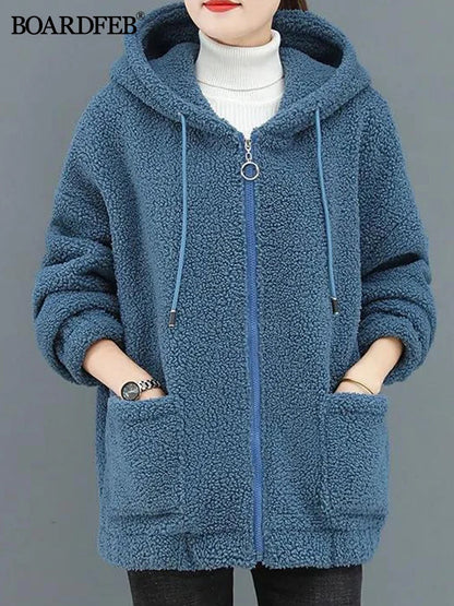 Nalia™ l Dames Fleece Vest Met Capuchon