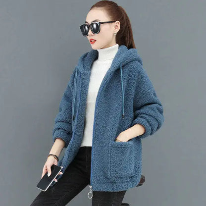 Nalia™ l Dames Fleece Vest Met Capuchon
