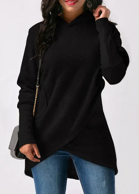Jullia™ l Long sleeve Hooded Sweatshirt