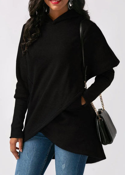 Jullia™ l Long sleeve Hooded Sweatshirt